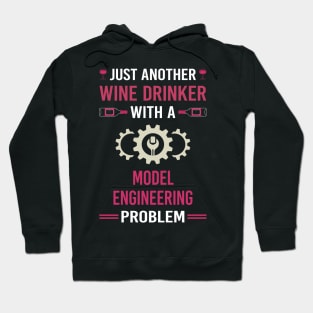 Wine Drinker Model Engineering Engineer Hoodie